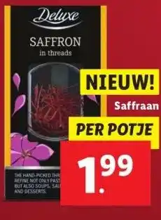 Lidl Saffraan aanbieding