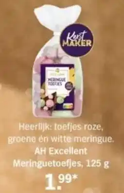 Albert Heijn AH Excellent Meringuetoefjes aanbieding