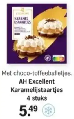 Albert Heijn AH Excellent Karamelijstaartjes aanbieding