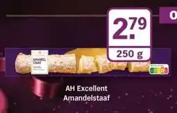 Albert Heijn AH Excellent Amandelstaaf aanbieding