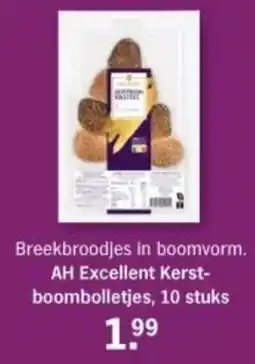 Albert Heijn AH Excellent Kerstboom Bolletjes aanbieding