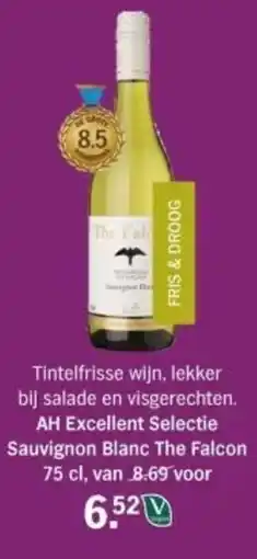 Albert Heijn AH Excellent Selectie Sauvignon Blanc The Falcon aanbieding