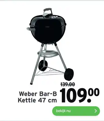 GAMMA Weber Bar-B Kettle 47 cm aanbieding