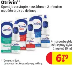 Kruidvat Otrivin aanbieding