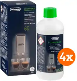 Coolblue De'Longhi EcoDecalk Ontkalker 4 x 500 ml aanbieding