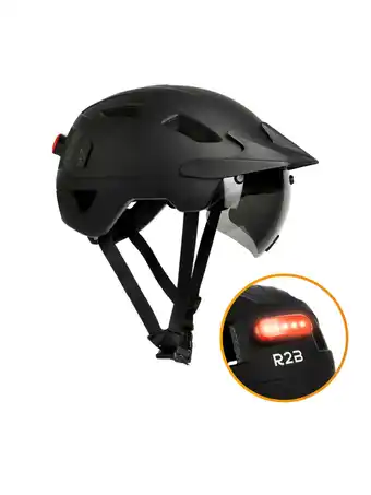 ANWB R2B Fietshelm voor Speed Pedelec Maat L Zwart aanbieding