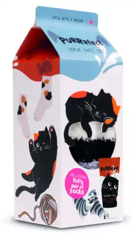 De Online Drogist Purrrfect Sock Showergel Giftset aanbieding