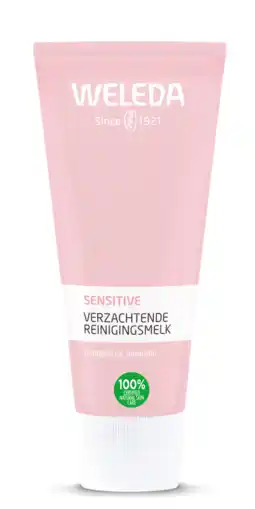 De Online Drogist Weleda Fragrance Free Sensitive Milk Cleanser Organic Almond aanbieding