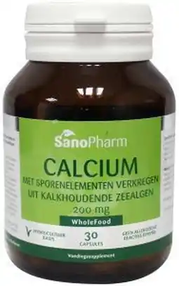 De Online Drogist Sanopharm Calcium Bio-Actief Capsules aanbieding