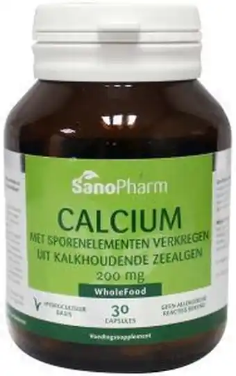 De Online Drogist Sanopharm Calcium Bio-Actief Capsules aanbieding