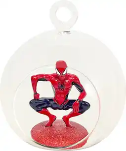 Intratuin Disney kerstbal Marvel spiderman rood / blauw D 10 cm aanbieding