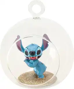 Intratuin Disney kerstbal Stitch blauw D 10 cm aanbieding