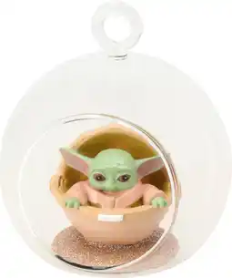 Intratuin Disney kerstbal Star Wars the child groen / beige D 10 cm aanbieding