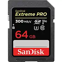 Bol.com SanDisk Extreme PRO 64 GB SDXC UHS-II Klasse 10 aanbieding