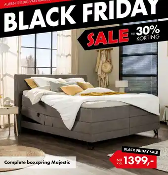 Woonsquare Complete boxspring Majestic aanbieding