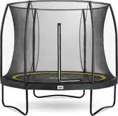 Bol.com Salta Comfort Edition - Trampoline met veiligheidsnet - ø 183 cm - Zwart aanbieding