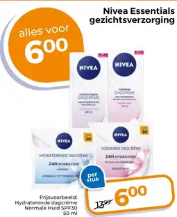 Trekpleister Nivea Essentials gezichtsverzorging aanbieding