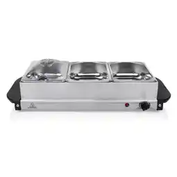 Marskramer Tristar buffetwarmer 3x1,4l bp-6283 aanbieding