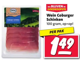 Nettorama Wein Coburger Schinken aanbieding