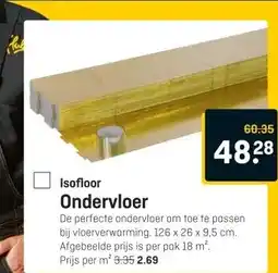 Hubo Isofloor Ondervloer aanbieding