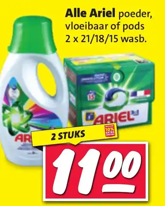 Nettorama Alle Ariel aanbieding