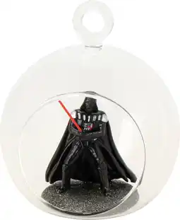 Intratuin Disney kerstbal Star Wars darth vader zwart D 10 cm aanbieding