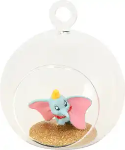 Intratuin Disney kerstbal Dumbo grijs / roze D 10 cm aanbieding