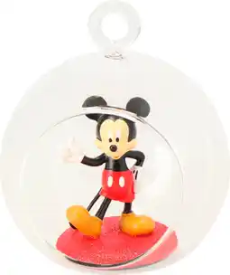 Intratuin Disney kerstbal Mickey en Vrienden mickey rood / zwart D 10 cm aanbieding