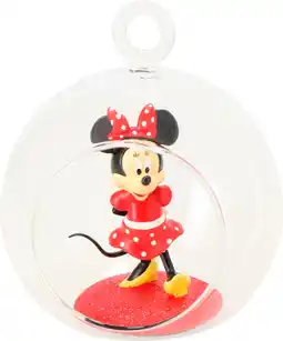 Intratuin Disney kerstbal Mickey en Vrienden minnie rood / zwart D 10 cm aanbieding