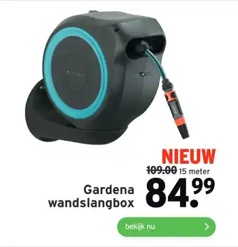 GAMMA Gardena wandslangbox aanbieding