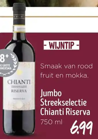 Jumbo Jumbo Streekselectie Chianti Riserva aanbieding