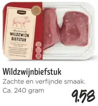 Jumbo Wildzwijnbiefstuk aanbieding