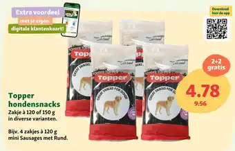 Maxi Zoo Topper hondensnacks aanbieding