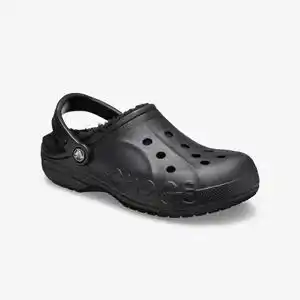 Scapino Crocs Baya Lined heren klompen gevoerd zwart aanbieding