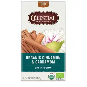 Albert Heijn Celestial Seasonings Organic cinnamon & cardamom tea 1-kops aanbieding