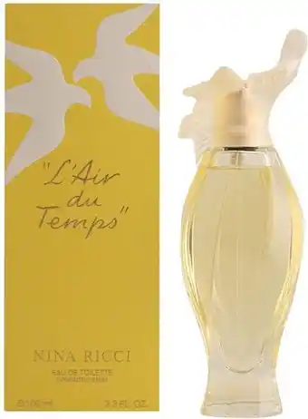 Bol.com Nina Ricci L'air Du Temps Eau De Toilette Spray With Bird Cap 100 Ml For Women aanbieding