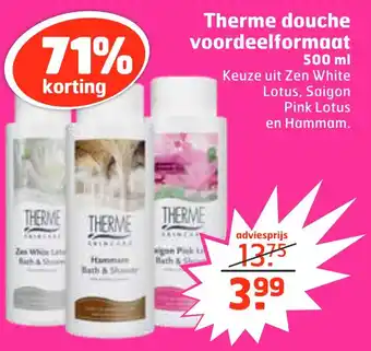 Trekpleister Therme douche voordeelformaat 500 ml aanbieding