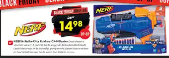 Top1Toys NERF N-strike Elite Rukkus ICS-8 blaster aanbieding