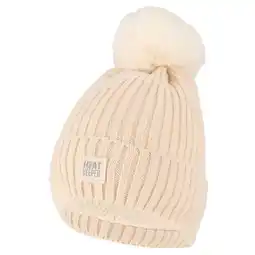 Pets Place Heatkeeper Thermo Muts + Pompon - Vrijetijdskleding - Wit One Size aanbieding