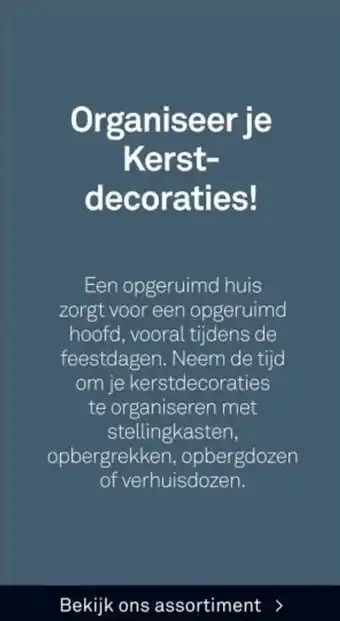 Karwei Organiseer je Kerstdecoraties! aanbieding