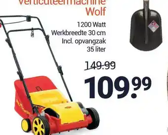 Inter Chalet Verticuteermachine wolf aanbieding