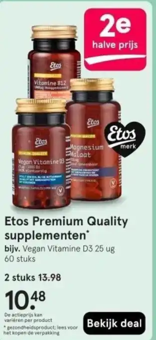 Etos Etos Premium Quality supplementen aanbieding