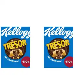 Albert Heijn Kellogg's Trésor Melk Voordeel 2-pack aanbieding