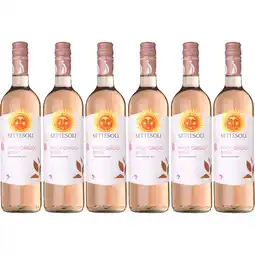 Albert Heijn Settesoli Pinot grigio blush rosé 6-pack aanbieding
