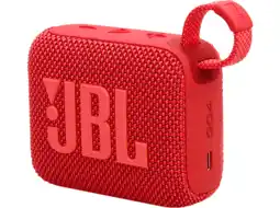 MediaMarkt JBL Go 4 Bluetoothspeaker Rood aanbieding