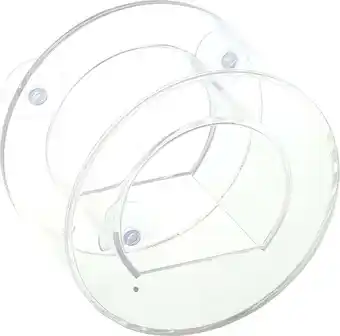 Intratuin Intratuin vogel raamvoederhuis transparant D 13 H 8 cm aanbieding