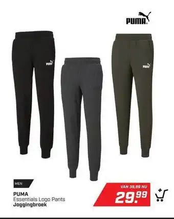 Daka Sport Puma essentials logo pants joggingbroek aanbieding