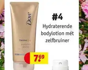 Kruidvat Dove dermaspa summer revived aanbieding