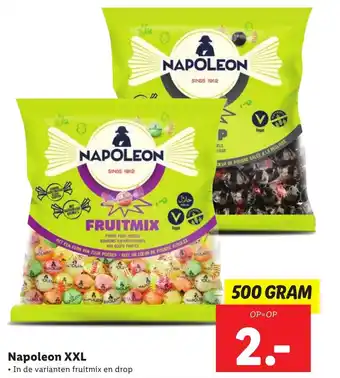 Lidl Napoleon XXL 500g aanbieding