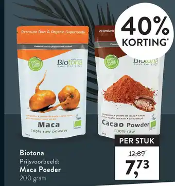 Holland & Barrett Biotona aanbieding